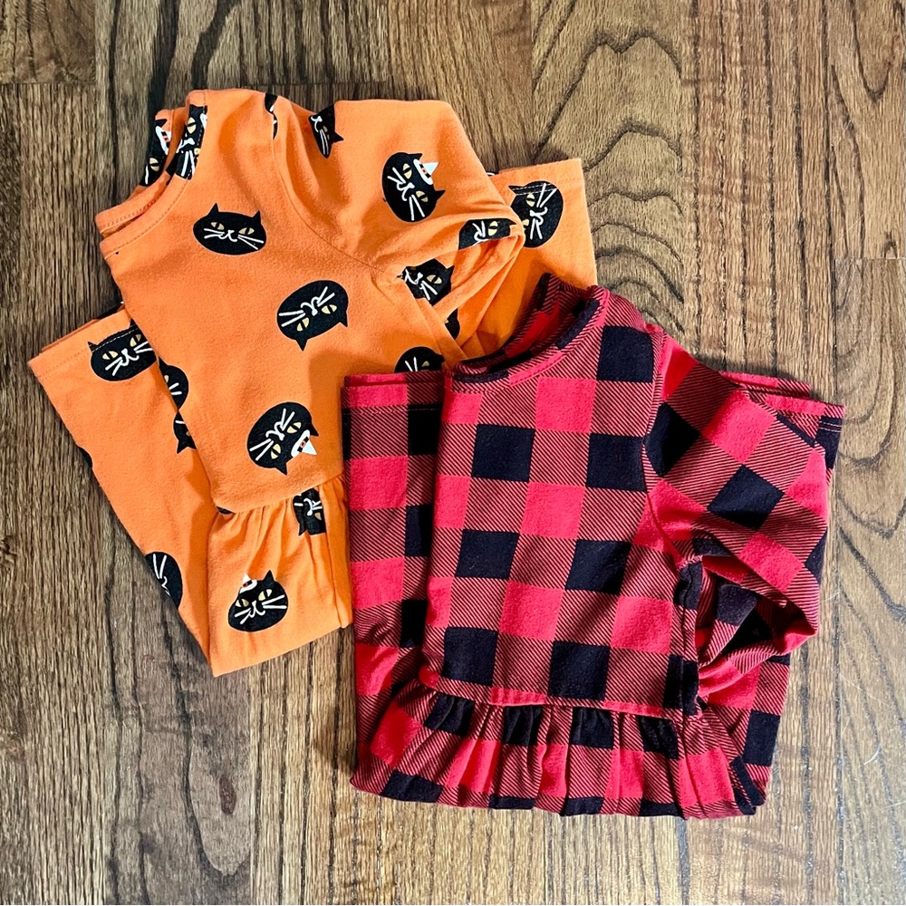 Cat & Jack holiday dress bundle